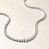 image:imageRossSimons 300 ct tw Diamond Tennis NecklaceWhite