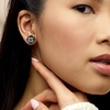 image:imageRossSimons 310 ct tw Sky Blue Topaz and 200 ct tw Sapphire Earrings in 18kt Gold Over Sterling