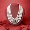 image:imageRossSimons 485mm Cultured Pearl 5Strand Layered Necklace with Sterling Silver160 Inches