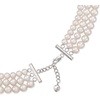 image:imageRossSimons 58mm Cultured Pearl 3Strand Necklace With Sterling SilverNo Gemstone