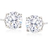 image:imageRossSimons 600 ct tw CZ Jewelry Set 3 Pairs Of Stud Earrings in Sterling Silver