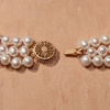 image:imageRossSimons 6115mm Cultured Pearl Graduated 3Strand Necklace With 14kt Yellow GoldNo Gemstone