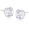 image:imageRossSimons 800 ct tw CZ Stud Earrings in 14kt White Gold