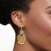 image:imageRossSimons Italian 14kt Yellow Gold Filigree Drop Earrings