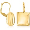 image:imageRossSimons Italian 18kt Gold Over Sterling Square Drop Earrings