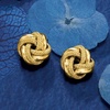image:imageRossSimons Italian 18kt Yellow Gold Love Knot Earrings