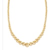 image:imageRossSimons Italian 614mm 18kt Gold Over Sterling Silver Bead Graduated NecklaceNo Gemstone