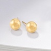 image:imageRossSimons Italian 8mm 18kt Yellow Gold Ball Stud Earrings