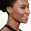 image:imageRossSimons Italian Black and Goldtone Murano Glass Drop Earrings in 18kt Gold Over Sterling