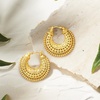 image:imageRossSimons Italian Embellished Hoop Earrings138 Inches