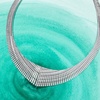 image:imageRossSimons Italian Sterling Silver Graduated Cleopatra NecklaceNo Gemstone