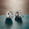 image:imageRossSimons Italian Sterling Silver Love Knot Earrings