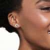image:imageRossSimons Round CZ Stud Earrings in 14kt White GoldWhite