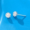image:imageRossSimons Round CZ Stud Earrings in 14kt White GoldWhite
