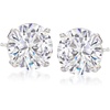 image:imageRossSimons Round CZ Stud Earrings in 14kt White GoldWhite