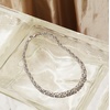 image:imageRossSimons Sterling Silver Graduated Byzantine NecklaceNo Gemstone
