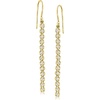 image:imageRossSimons 050 ct tw Diamond Linear Drop Earrings in 14kt Yellow Gold