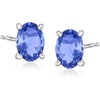 image:imageRossSimons 142 ct tw Tanzanite Stud Earrings in Sterling Silver