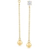 image:imageRossSimons 14kt Yellow Gold 6mm Ball Drop Earring Jackets