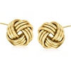 image:imageRossSimons 14kt Yellow Gold Love Knot Earrings