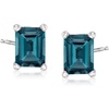image:imageRossSimons 300 ct tw London Blue Topaz Stud Earrings in Sterling Silver
