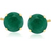 image:imageRossSimons Gemstone Martini Stud Earrings in 14kt Yellow GoldEmerald