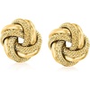 image:imageRossSimons Italian 18kt Yellow Gold Love Knot Earrings