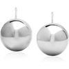 image:imageRossSimons Italian 18mm Sterling Silver Big Bead Drop Earrings