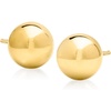 image:imageRossSimons Italian 8mm 18kt Yellow Gold Ball Stud Earrings