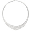 image:imageRossSimons Italian Sterling Silver Graduated Cleopatra NecklaceNo Gemstone