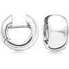 image:imageRossSimons Italian Sterling Silver Huggie Hoop Earrings