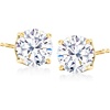 image:imageRossSimons Round CZ Stud Earrings in 18kt Gold
