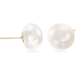 image:imageRossSimons 1415mm Cultured Pearl Stud Earrings in 14kt Yellow Gold