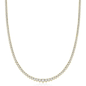 image:imageRossSimons 300 ct tw Diamond Tennis Necklace