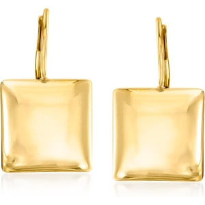 image:imageRossSimons Italian 18kt Gold Over Sterling Square Drop Earrings