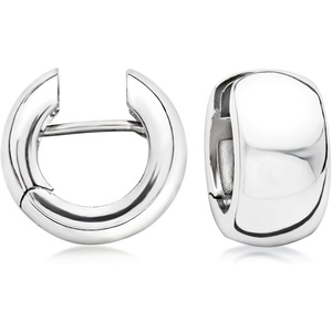 image:imageRossSimons Italian Sterling Silver Huggie Hoop Earrings