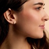 image:imagePure Collection by RossSimons 14kt Yellow Gold DiamondCut Huggie Hoop Earrings