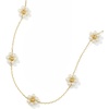 image:imagePure Collection by RossSimons 335mm Cultured Pearl Flower Station Necklace in 14kt Yellow Gold160 Inches