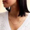image:imagePure Collection by RossSimons 335mm Cultured Pearl Station Necklace in 14kt Yellow Gold160 Inches