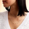 image:imagePure Collection by RossSimons 335mm Cultured Pearl Station Necklace in 14kt Yellow Gold200 Inches