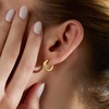 image:imagePure Collection by RossSimons Italian 3mm 14kt Yellow Gold Huggie Hoop Earrings