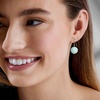 image:imageRossSimons 12mm Aquamarine Drop Earrings in 14kt Yellow Gold