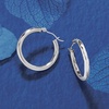 image:imageRossSimons 14kt White Gold Hoop Earrings