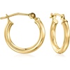 image:imageRossSimons 14kt Yellow Gold Jewelry Set 3 Pairs Of Hoop Earrings