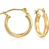 image:imageRossSimons 14kt Yellow Gold Jewelry Set 3 Pairs Of Hoop Earrings