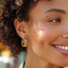 image:imageRossSimons 18kt Gold Over Sterling BeadedEdge Byzantine Hoop Earrings