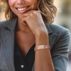 image:imageRossSimons 18kt Gold Over Sterling Jewelry Set 5 Textured Bangle Bracelets70 Inches