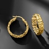 image:imageRossSimons 18kt Gold Over Sterling Small Byzantine Hoop Earrings