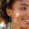 image:imageRossSimons 1920 ct tw Emerald Drop Earrings in 18kt Gold Over Sterling