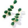 image:imageRossSimons 2268 ct tw Emerald Drop Earrings in 18kt Gold Over Sterling